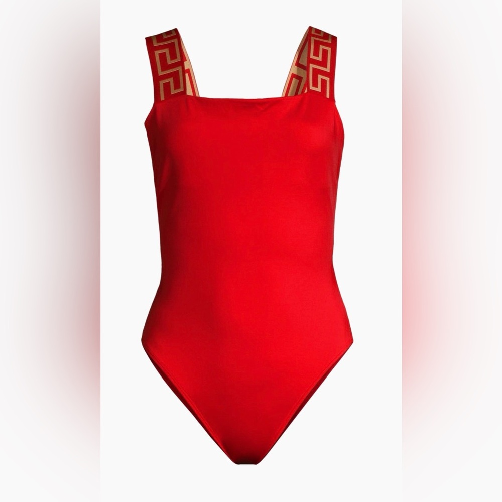 Versace Greca Key One Piece Swimsuit